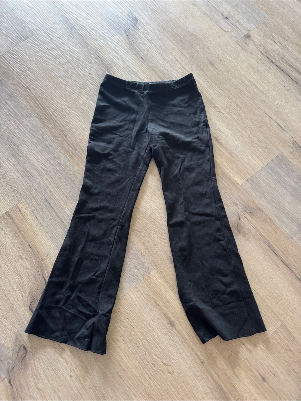 art class Black Knit Pants with Elastic Waistband